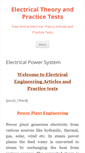 Mobile Screenshot of electricalengineeringtutorials.com